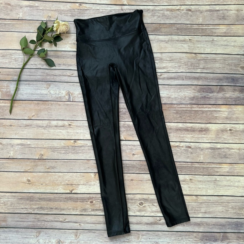 Spanx | Black Faux Leather Leggings